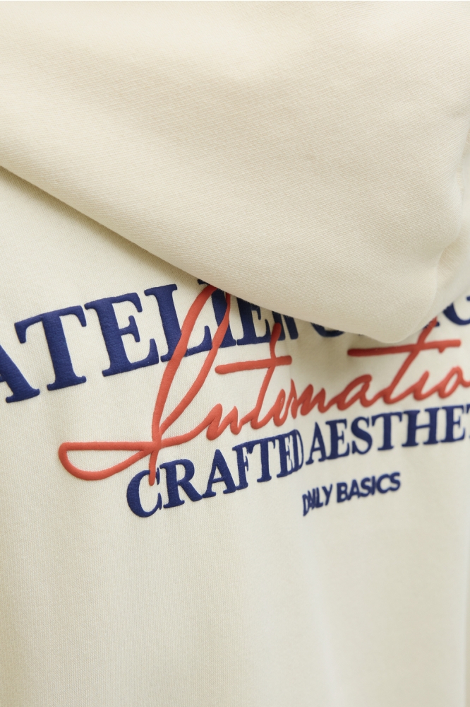 JORISLINGTON BACK SWEAT HOOD SN 12274439 ANTIQUE WHITE